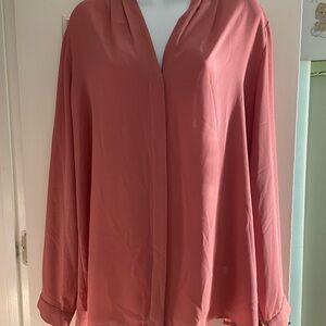 Jones New York Blush Pink Blouse